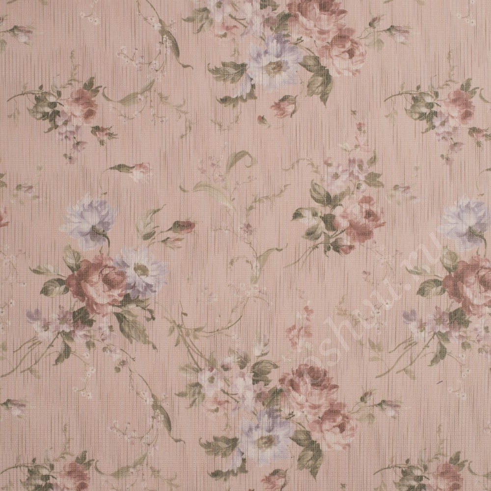 Ткань для штор портьерная Colorose белая