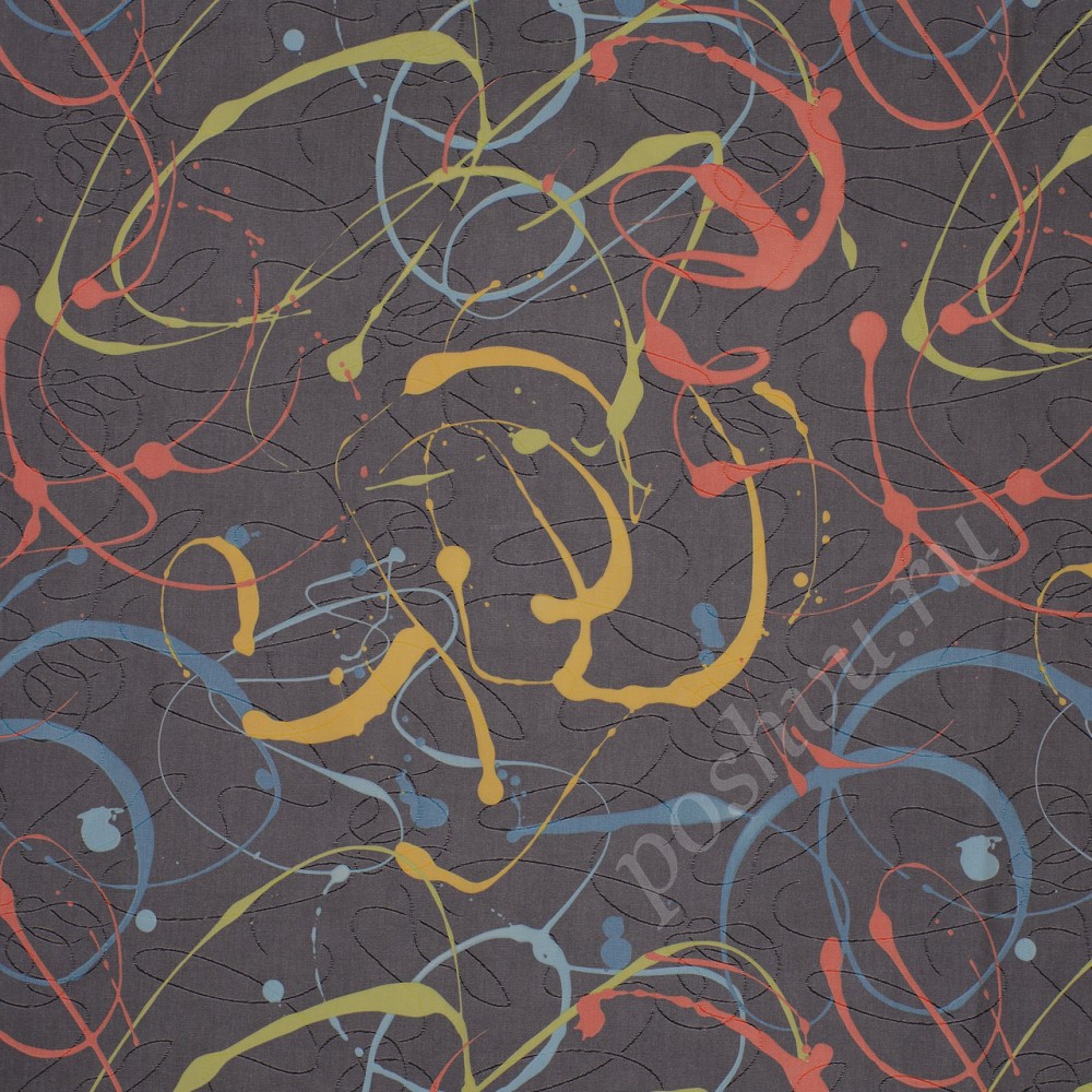 Ткань для штор Pollock белая