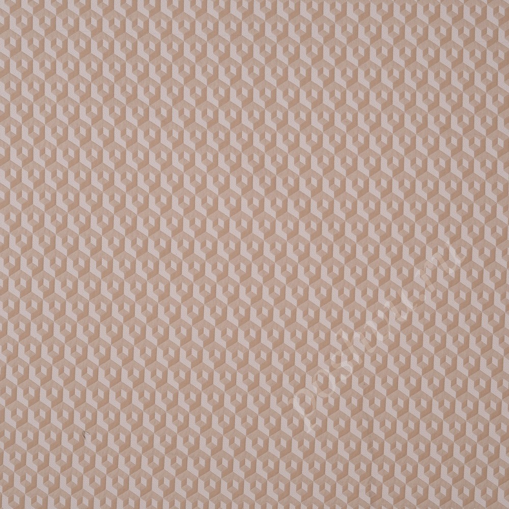 Ткань для штор портьерная Vasarely бежевая