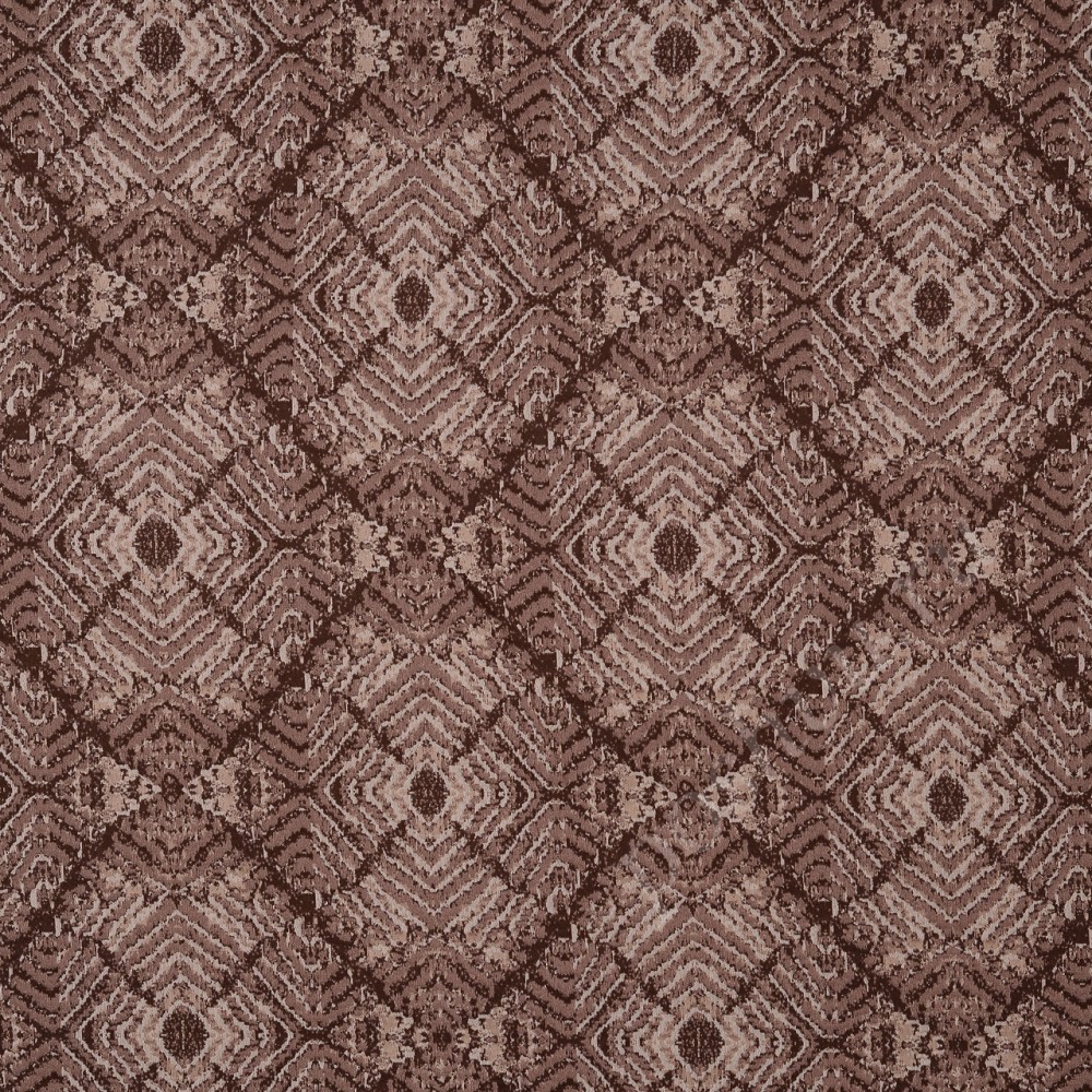 Ткань для штор портьерная Gris коричневая