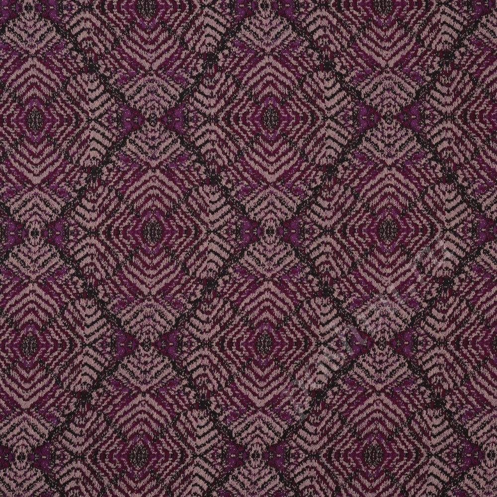 Ткань для штор портьерная Gris бордовая