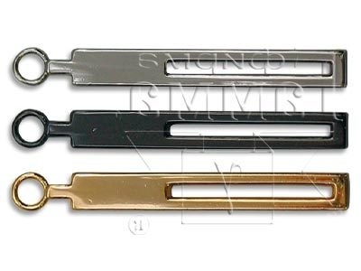 "Micron" GP 13 брелок к молнии с крючком 10 шт СК №06 черный никель ( 6533 )
