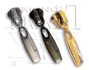 "Micron" GS 5118 замки к молнии "металл" т. 5 замок-автомат 10 шт №7 матовый черный никель ( 6390 )