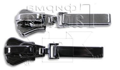"Micron" GS 8111 замки к молнии "трактор" т. 8 замок-автомат 10 шт №6 черный никель ( 6533 )