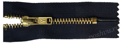 Молнии Металл GMD-941 18 см латунь №009 Тип 4 10 шт "Gamma" №215 т.мор.волна