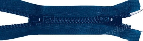 Молнии Спираль р/м "GAMMA" G1052 80 см тип 7 двухзамковые 10 шт №332 св.грязно-розовый
