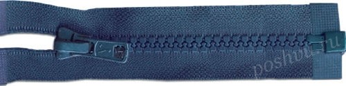 Молнии Трактор "GAMMA" тип 7, 8 G3081 85 см 10 шт. разъёмные однозамковые №309 т.серый (графит)