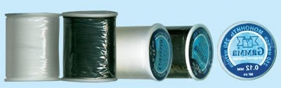 Мононить "Gamma" MF-04 0.12 мм 100\% нейлон 24 х 250 м СК черный