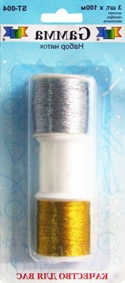 Нитки Набор "Гамма" ST-004 3 х 100 м в блистере