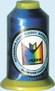 Нитки Полиэстер 100D/3 "Micron" 1000 я 914 м №283 голубой