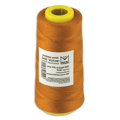 Нитки Полиэстер 20s/2 "Micron" 1000 я 914 м №313 серо-синий
