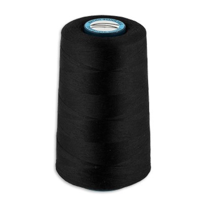 Нитки текстурированные "Nitka" "E" 150D/1 twisted 100\% полиэстер 6500 м _БЕЛЫЙ