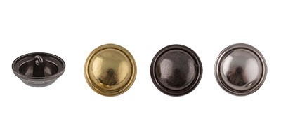 Пуговицы металлические 2 "GAMMA" MB 0173 28 " ( 18 мм) 24 шт №24 бронза