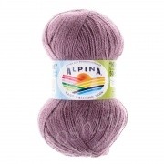 Пряжа ALPINA "KLEMENT" 80% альпака, 20% мериносовая шерсть 50 гр. 300 м. №13 сиреневый