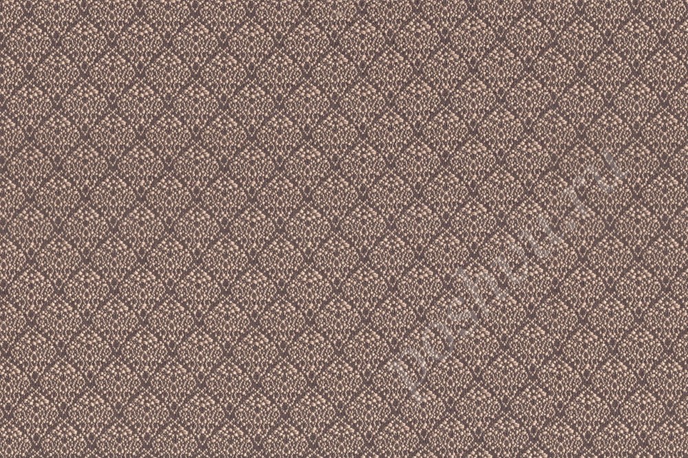 Жаккард IDYLLE DIAMOND Шоколадного цвета