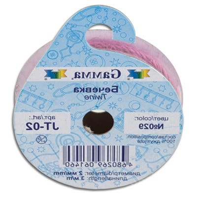 Шнур "Gamma" 2 мм JT-02 бечевка 5 х 3 м №073 голубой
