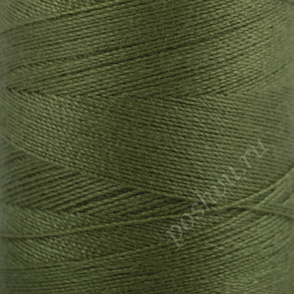 Швейные нитки (полиэстер) 40/2 "Gamma" 400 я 1 шт 365 м №387 болотный