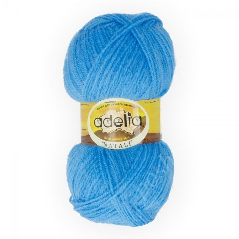 Пряжа ADELIA "NATALI" 100% акрил 50 гр. 300 м. №27 яр.голубой