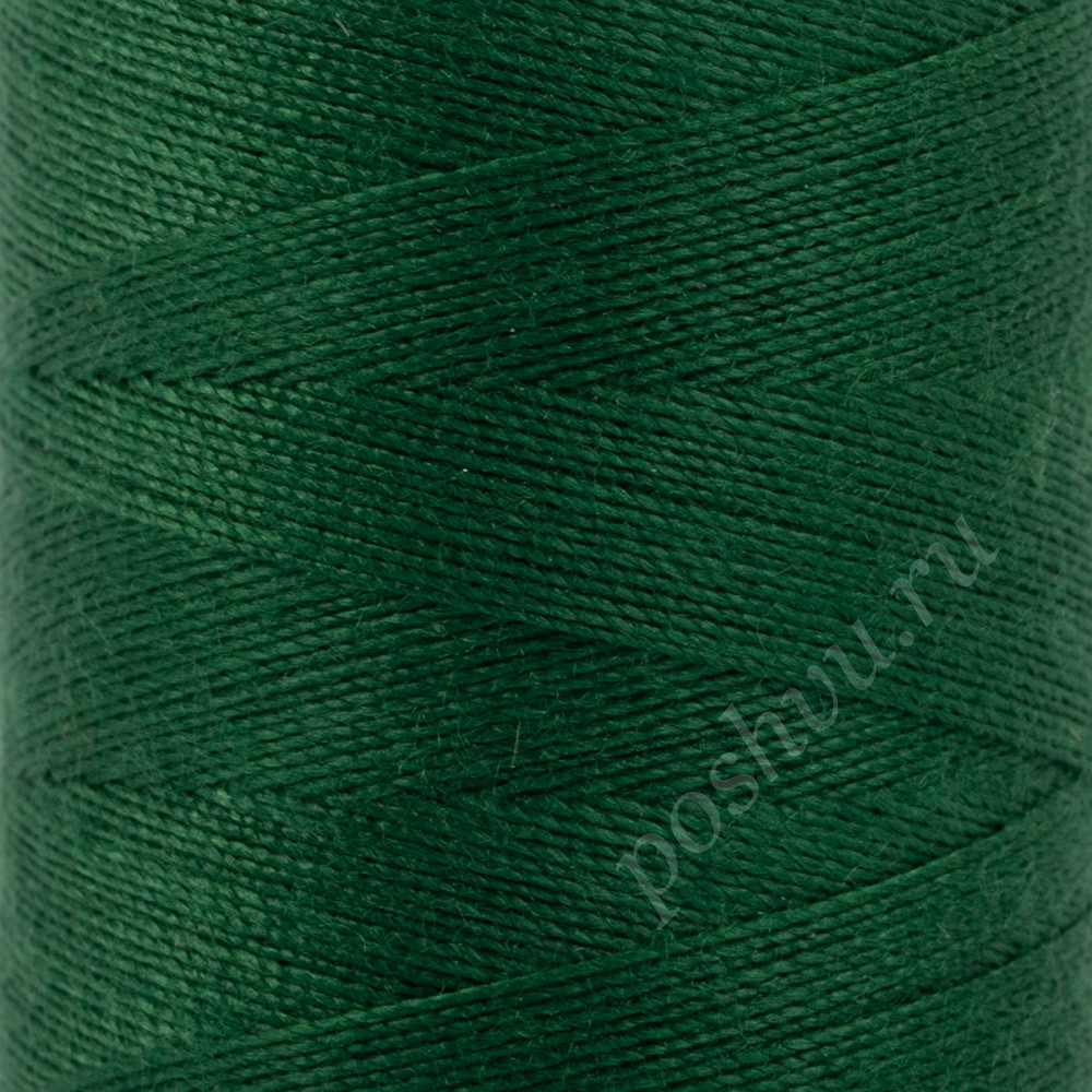 Швейные нитки (полиэстер) 40/2 "Gamma" 400 я 1 шт 365 м №222 т.зеленый