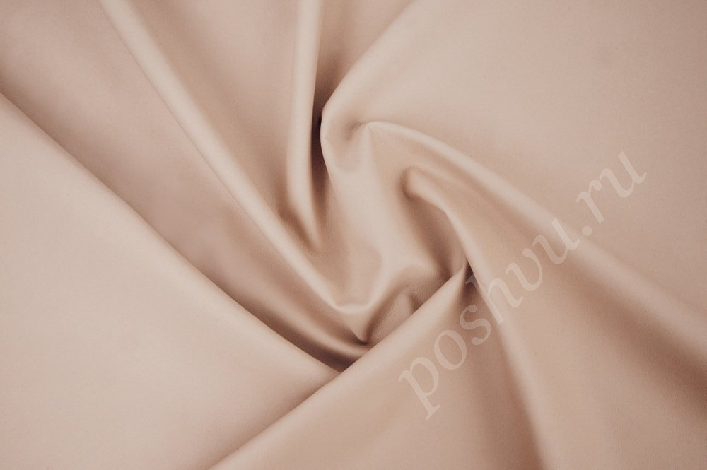 Мебельная ткань экокожа ECOTEX кофейного цвета 520г/м2
