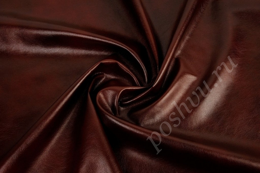 Мебельная ткань экокожа ECOTEX PLUS черри (два тона) 520г/м2