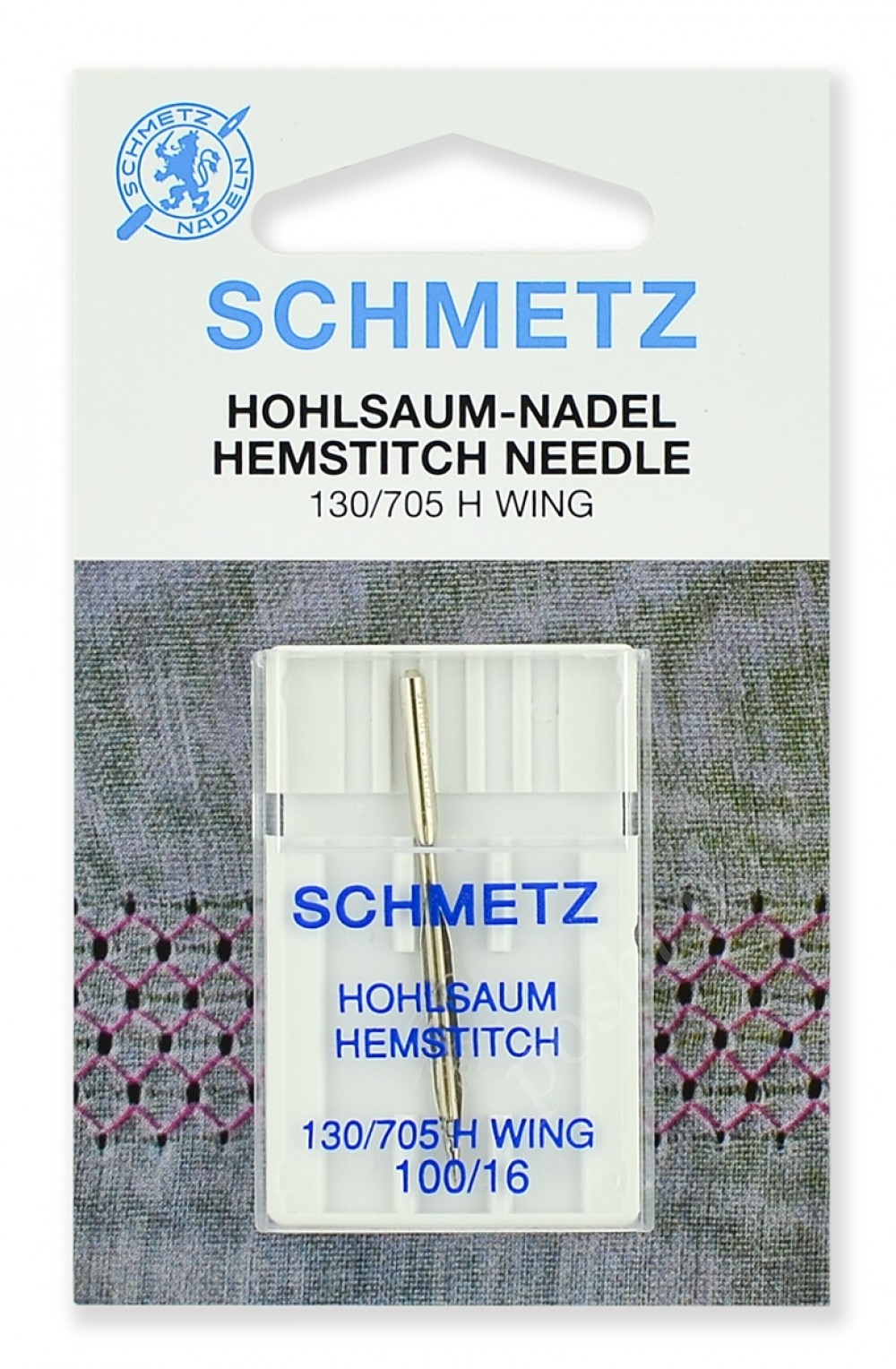 Иглы для мережки Schmetz 130/705H № 100, 1 шт.