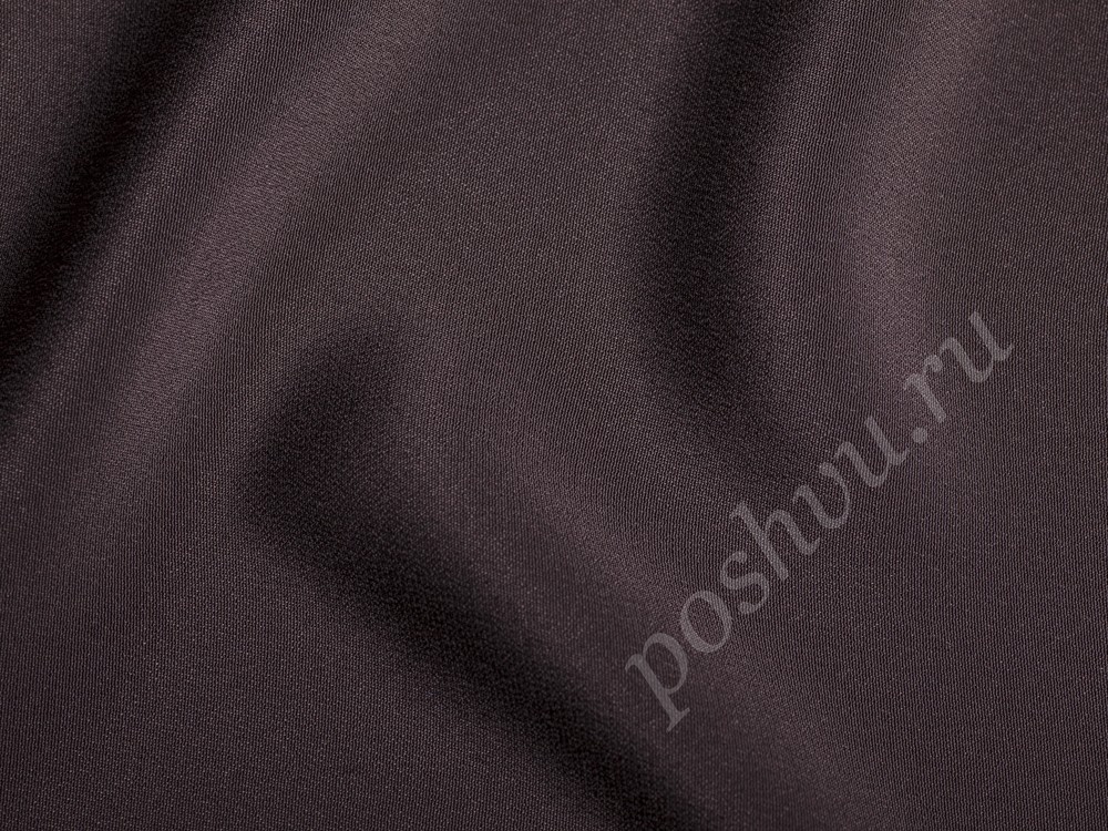 Ткань шелк Крепкий шоколад
