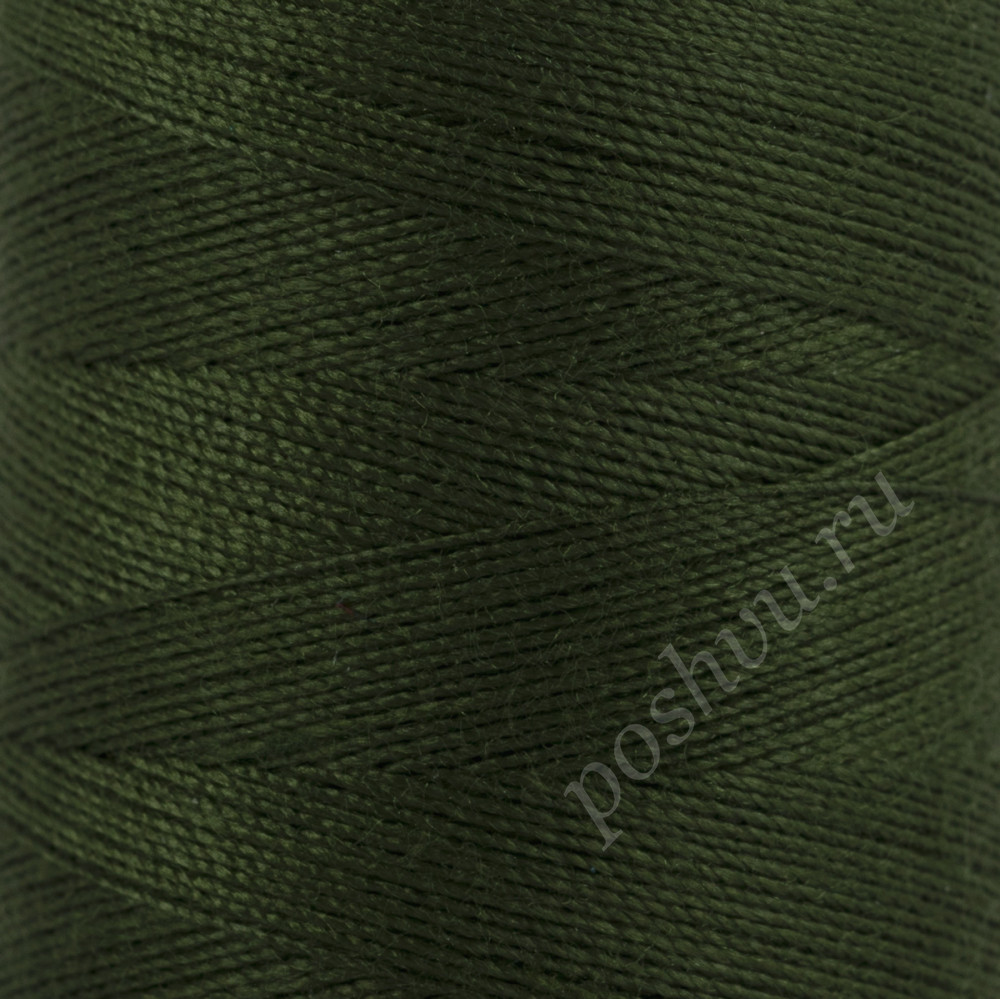 Швейные нитки (полиэстер) 40/2 "Gamma" 400 я 1 шт 365 м №422 т.хаки