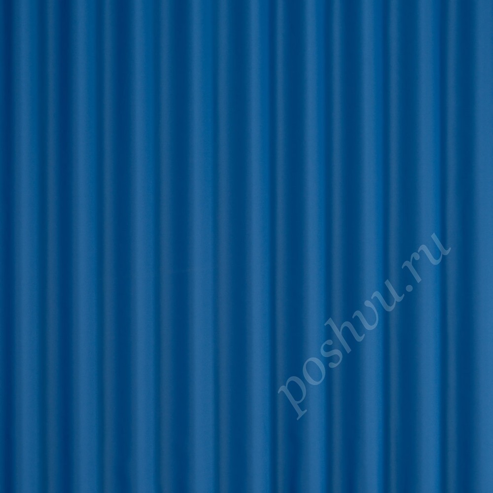 Ткань для штор портьерная Doublure Синяя пыль
