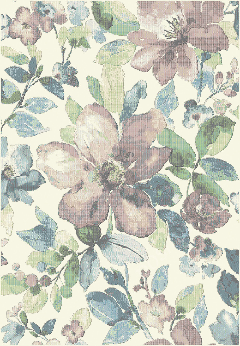 Ковер безворсовый NOVELLE AQUAREL 135х195