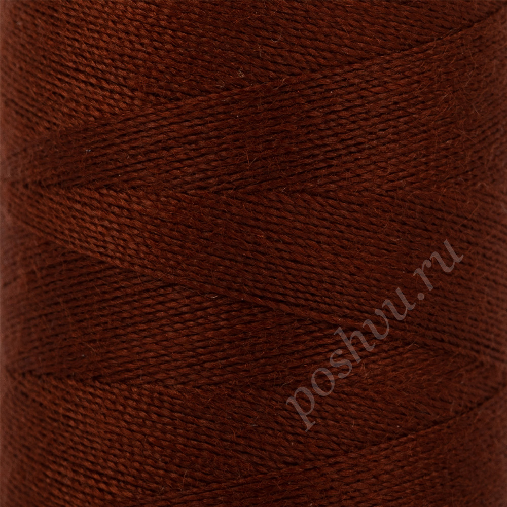 Швейные нитки (полиэстер) 40/2 "Gamma" 400 я 1 шт 365 м №449 красно-коричневый