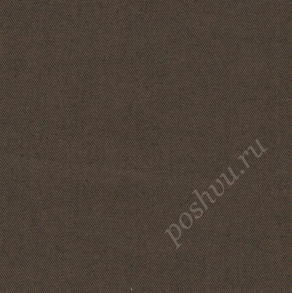 Ткань твил коричневый меланж