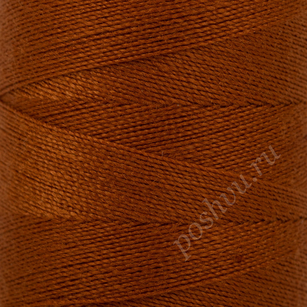 Швейные нитки (полиэстер) 40/2 "Gamma" 400 я 1 шт 365 м №446 рыжий