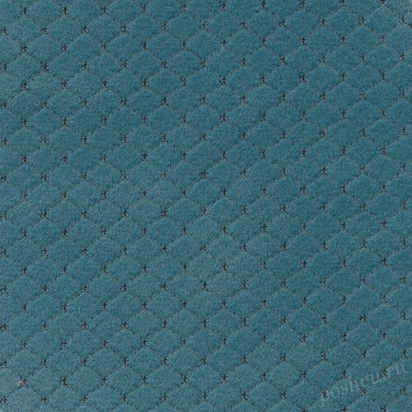 Микровелюр DIAMOND голубого цвета