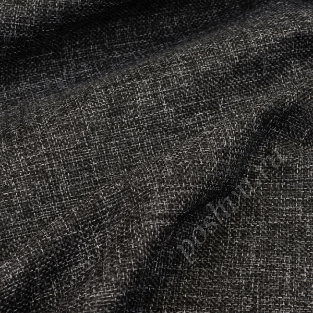 Жаккард WOOL черный