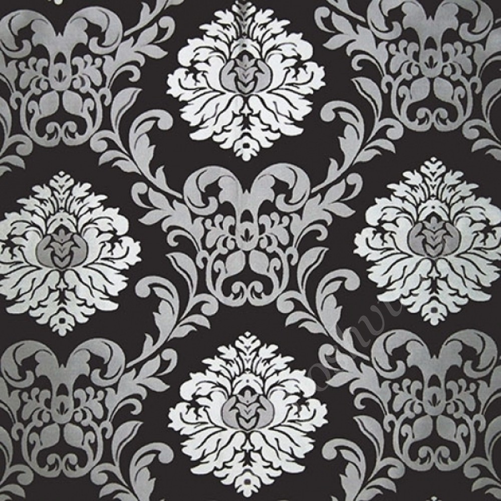 Жаккард BAROCCO Черный