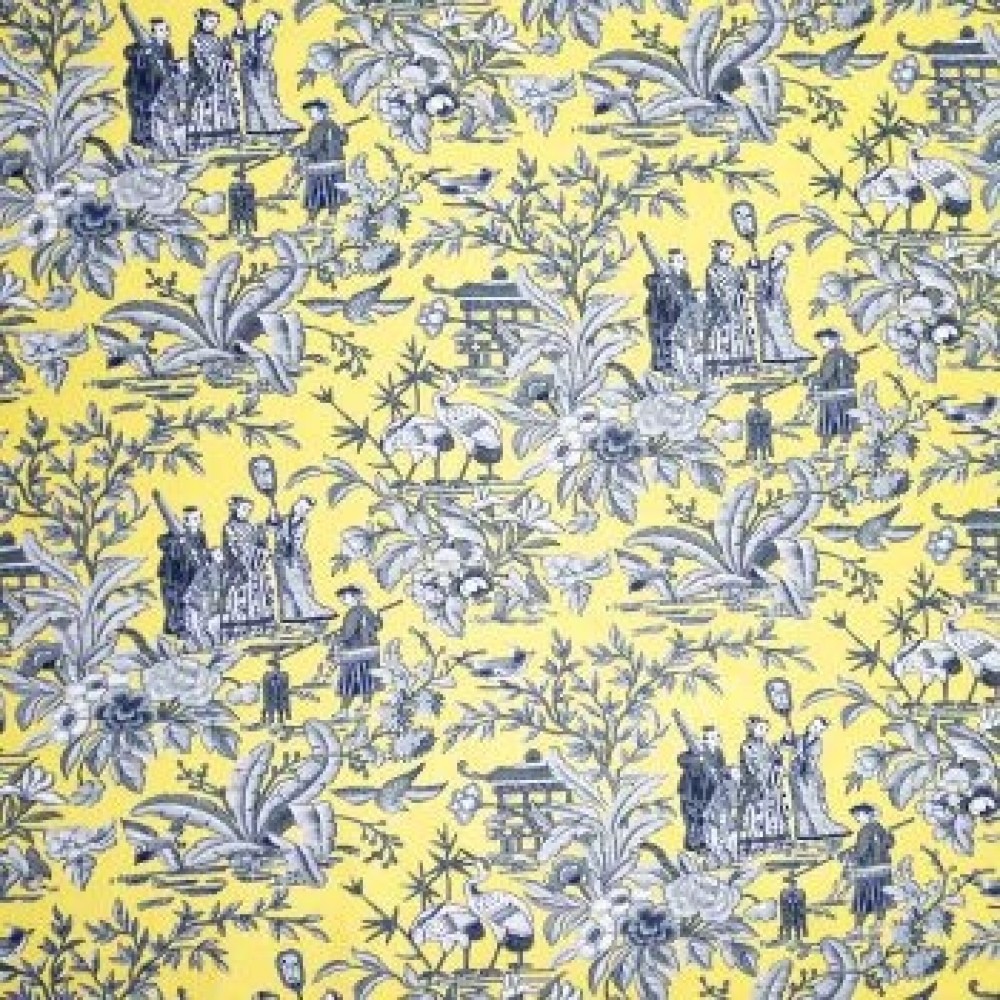 Портьерная ткань SPRING PALACE col. YELLOW