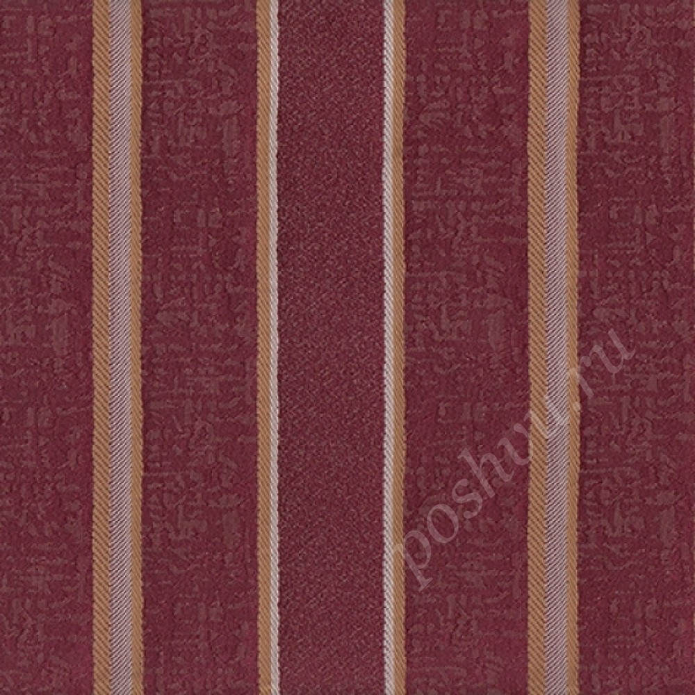 Жаккард INDRA stripe бордовый