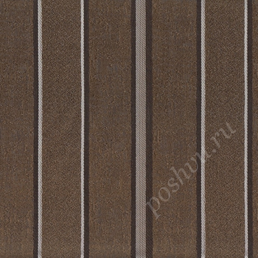 Жаккард INDRA stripe шоколадный