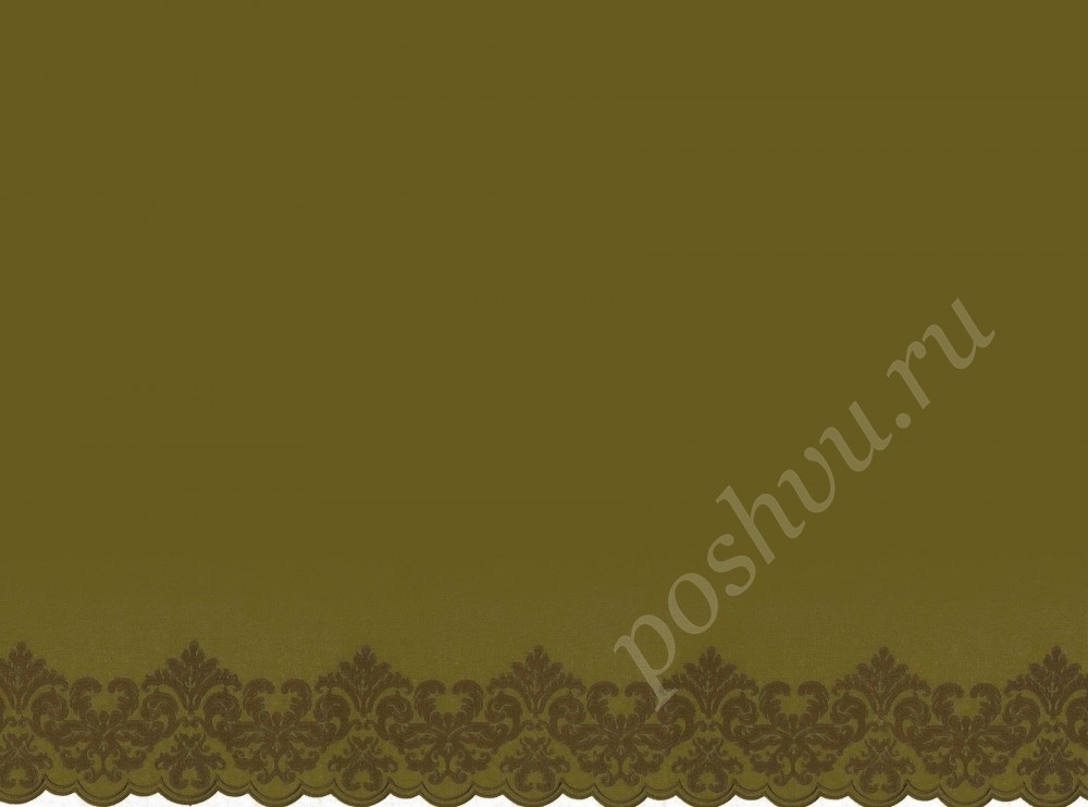 Ткань для штор портьерная, полиэстер 2399/51