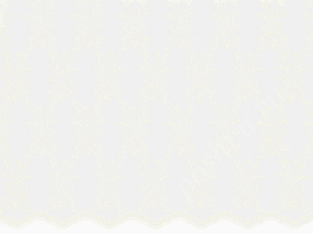 Ткань для штор тюлевая, полиэстер 2466/11