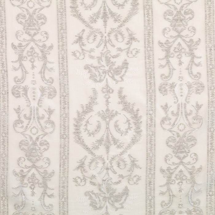 Ткань для штор тюлевая, шерсть Bishopton Light Grey