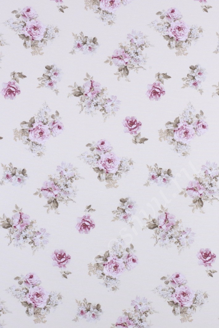 Ткань для штор портьерная, полиэстер, хлопок Blossom Small 1