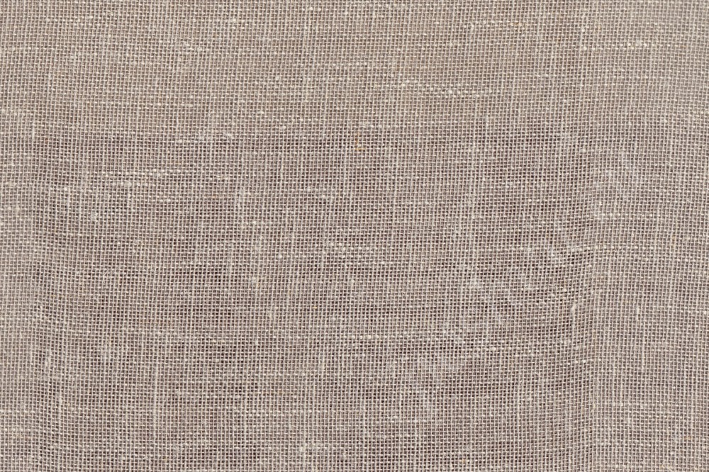 Ткань для штор портьерная, тюлевая, лён, полиэстер Ecoline 15 Fossil