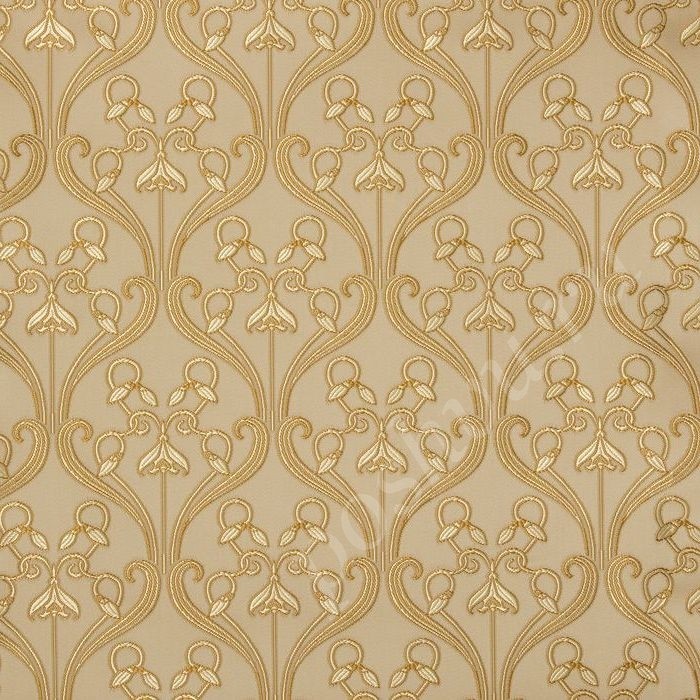 Ткань для штор портьерная, вискоза, хлопок Muchanina Cream