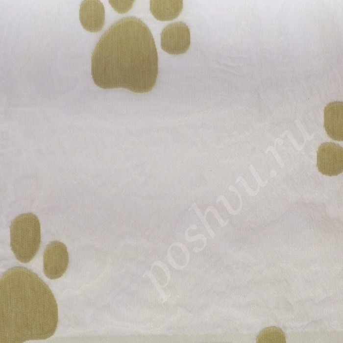 Ткань для штор тюлевая, хлопок, полиэстер Patte 1