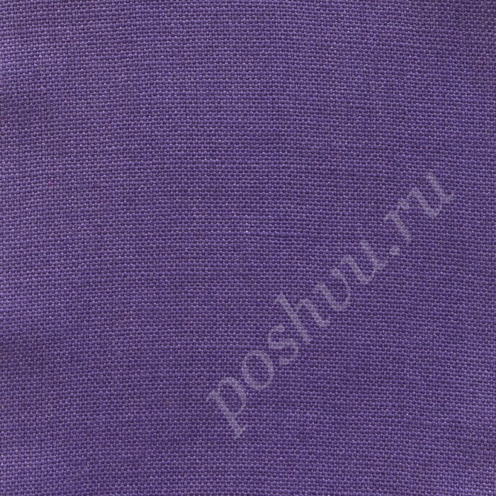 Ткань для штор портьерная, лён Slubby Linen Hyacinth 724