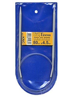 Спицы круговые GAMMA d 4.5 мм металл. с покрытием