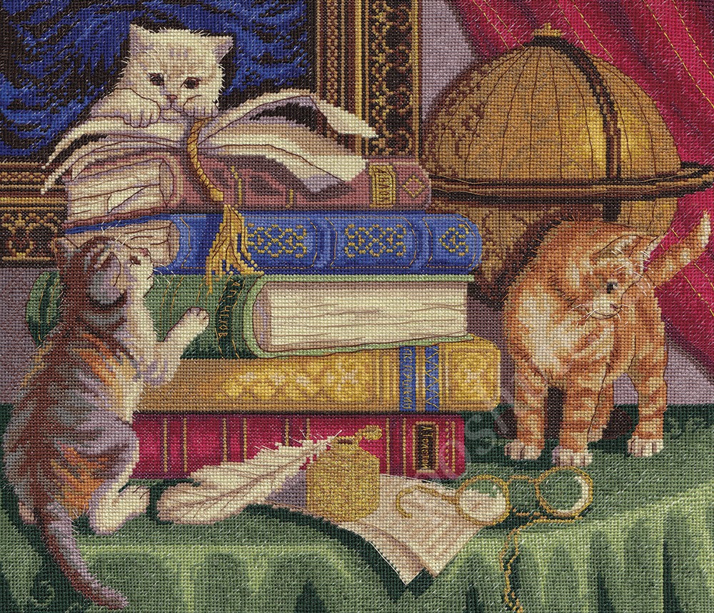 Набор для вышивания "PANNA" "Котята с книгами"